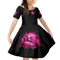 Skull Lady Family Matching Mermaid Dress and Hawaiian Shirt Look Hot Be Cold - Wonder Print Shop