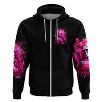 Skull Lady Hoodie Look Hot Be Cold - Wonder Print Shop