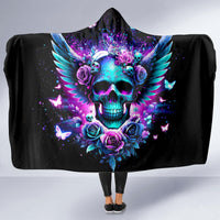 Skull Wings Hooded Blanket So The Bitch In Me Came Out To Play
