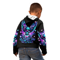 Skull Wings Kid Hoodie So The Bitch In Me Came Out To Play - Wonder Print Shop