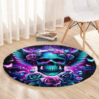 Skull Wings Round Carpet So The Bitch In Me Came Out To Play