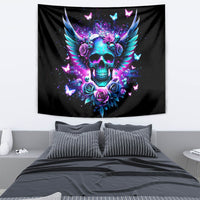 Skull Wings Tapestry So The Bitch In Me Came Out To Play - Wonder Print Shop