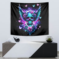 Skull Wings Tapestry So The Bitch In Me Came Out To Play - Wonder Print Shop