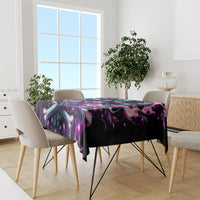 Rose Skull Tablecloth Stuck Between IDK IDC And IDGAF - Wonder Print Shop