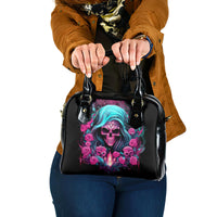 Lady Skull Shoulder Handbag The Good Girl In Me Got Tired Of The Bullshit