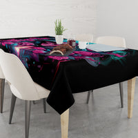 Lady Skull Tablecloth The Good Girl In Me Got Tired Of The Bullshit - Wonder Print Shop