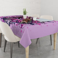 Reaper Skull Tablecloth Warning This Tattooed Girl Doesn't Play Well With Stupid People - Wonder Print Shop
