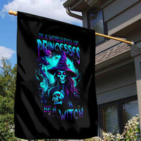 Witch Skull Garden Flag In A World Full Of Princess Be A Witch - Wonder Print Shop