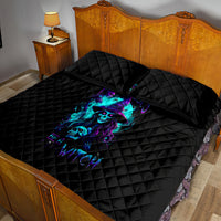 Witch Skull Quilt Bed Set In A World Full Of Princess Be A Witch - Wonder Print Shop
