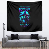 Witch Skull Tapestry In A World Full Of Princess Be A Witch - Wonder Print Shop