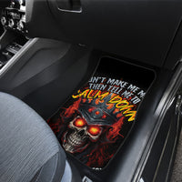 King Skull Car Mats Don't Make Me Mad Then Tell Me To Calm Down - Wonder Print Shop