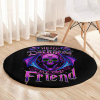 bat-skull-round-carpet-bat-skull-hello-darkness-my-old-friend