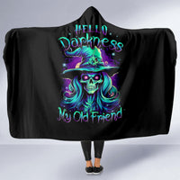 witch-skull-hooded-blanket-skull-witch-hello-darkness-my-old-friend