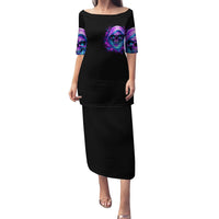 Rose Skull Puletasi I'm Blunt Because God Rolled Me That Way - Wonder Print Shop