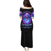 Rose Skull Puletasi I'm Blunt Because God Rolled Me That Way - Wonder Print Shop