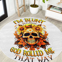 sunflower-skull-round-carpet-sunflower-im-blunt-because-god-rolled-me-that-way