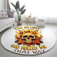 sunflower-skull-round-carpet-sunflower-im-blunt-because-god-rolled-me-that-way
