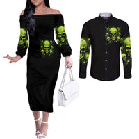 thunder-skull-couples-matching-off-the-shoulder-long-sleeve-dress-and-long-sleeve-button-shirts-thunder-skull-i-never-alone-my-demon-with-me-247