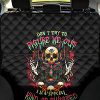 Anubis Skull Back Car Seat Cover Skull Anubis Don't Try To Figured Me Out - Wonder Print Shop