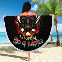 Anubis Skull Beach Blanket Skull Anubis Don't Try To Figured Me Out - Wonder Print Shop