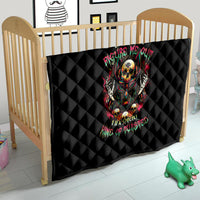 Anubis Skull Quilt Skull Anubis Don't Try To Figured Me Out - Wonder Print Shop