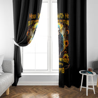 Fairy Death Skull Window Curtain Mess With Me I'll Let Karma Do It's Job - Wonder Print Shop