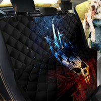 Vintage Skull Back Car Seat Cover American Skull Vintage - Wonder Print Shop