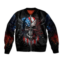 Vintage Skull Bomber Jacket American Skull Vintage - Wonder Print Shop
