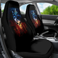 Vintage Skull Car Seat Cover American Skull Vintage - Wonder Print Shop