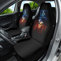 Vintage Skull Car Seat Cover American Skull Vintage - Wonder Print Shop