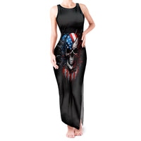 Vintage Skull Tank Maxi Dress American Skull Vintage - Wonder Print Shop
