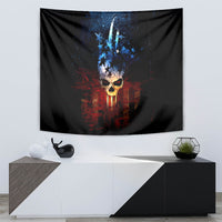 Vintage Skull Tapestry American Skull Vintage - Wonder Print Shop