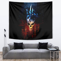 Vintage Skull Tapestry American Skull Vintage - Wonder Print Shop