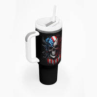 Vintage Skull Tumbler With Handle American Skull Vintage - Wonder Print Shop