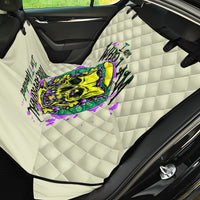 Flower Skull Back Car Seat Cover Iam Who Iam Your Approval Isn't Need - Wonder Print Shop