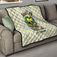 Flower Skull Quilt Iam Who Iam Your Approval Isn't Need - Wonder Print Shop
