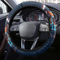 Reaper Skull Steering Wheel Cover My Give A Fuck Is Broken But My Go Fuck Yourself Is Fully Functional - Wonder Print Shop