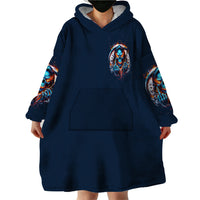 Reaper Skull Wearable Blanket Hoodie My Give A Fuck Is Broken But My Go Fuck Yourself Is Fully Functional - Wonder Print Shop