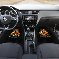 Sunflower Skull Car Mats She Is Sunshine Mixed With A Little Hurricane - Wonder Print Shop