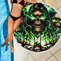 Witch Skull Beach Blanket Of Course I'm Going To Hell I'm Just Here To Pick You Up - Wonder Print Shop