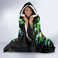 Witch Skull Hooded Blanket Of Course I'm Going To Hell I'm Just Here To Pick You Up