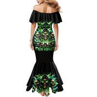 Witch Skull Mermaid Dress Of Course I'm Going To Hell I'm Just Here To Pick You Up - Wonder Print Shop