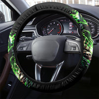 Witch Skull Steering Wheel Cover Of Course I'm Going To Hell I'm Just Here To Pick You Up - Wonder Print Shop