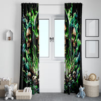 Witch Skull Window Curtain Of Course I'm Going To Hell I'm Just Here To Pick You Up - Wonder Print Shop