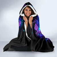 Rose Skull Hooded Blanket Four Out Of The Five Voices In My Head Think You An Idiot