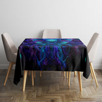Rose Skull Tablecloth Four Out Of The Five Voices In My Head Think You An Idiot - Wonder Print Shop