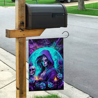 Witch Skull Garden Flag Hello Darkness My Old Friend - Wonder Print Shop