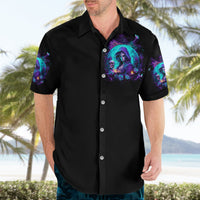 Witch Skull Hawaiian Shirt Hello Darkness My Old Friend - Wonder Print Shop