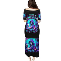 Witch Skull Puletasi Hello Darkness My Old Friend - Wonder Print Shop