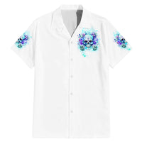 Rose SKull Family Matching Mermaid Dress and Hawaiian Shirt My Give A Fuck Is Broken But My Go Fuck Yourself Is Fully Functional - Wonder Print Shop